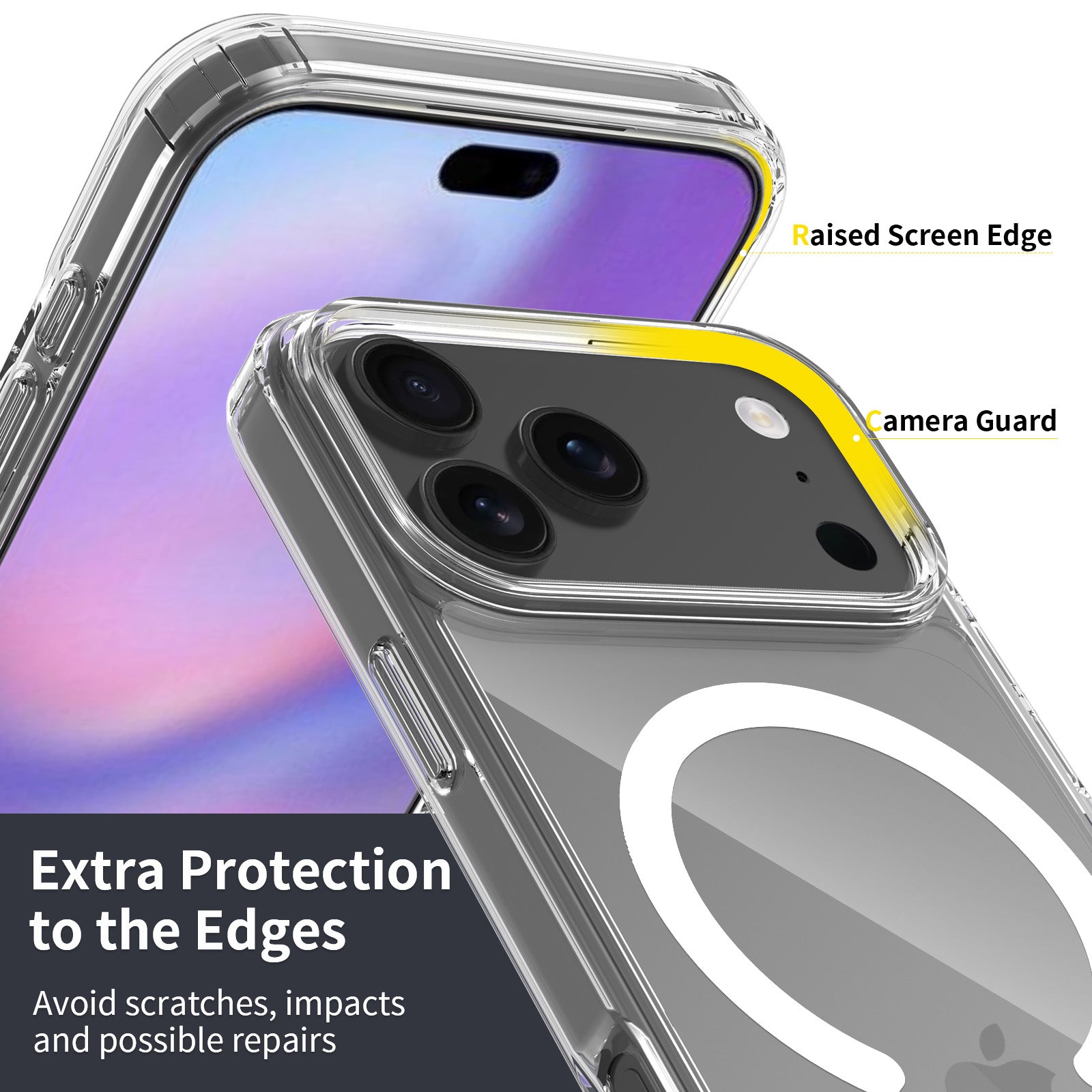 Rexbloom iPhone 17 Series High Quality Clear Case